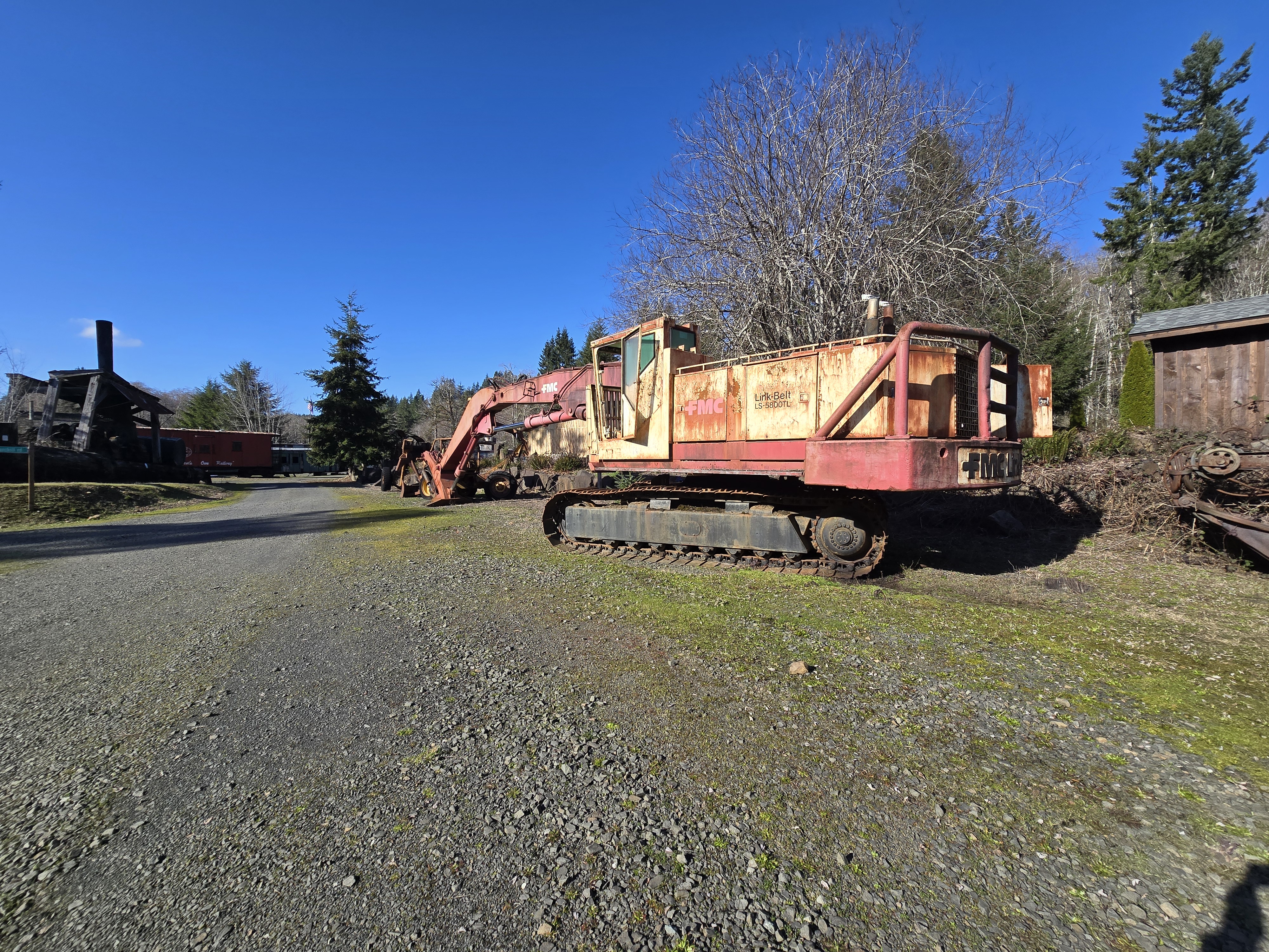 FMC Link-Belt LS-3800TL tracked excavator
